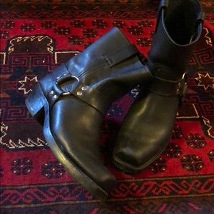 Black Frye Moto Boots